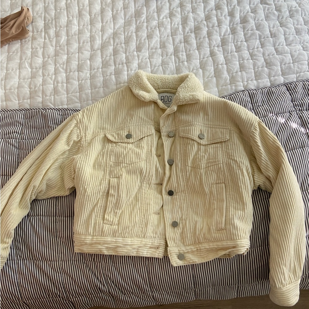 BDG Urban Outfitters Sherpa Lined Corduroy Jacket - XS